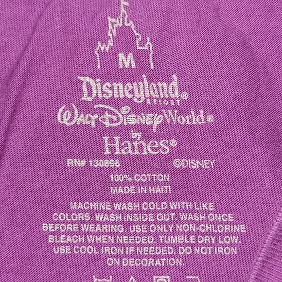 Disney Purple Tee (Hanes) Polynesian Resort - Size Medium - Picture 4 of 4